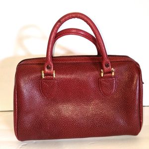 Gianni Bernini leather satchel